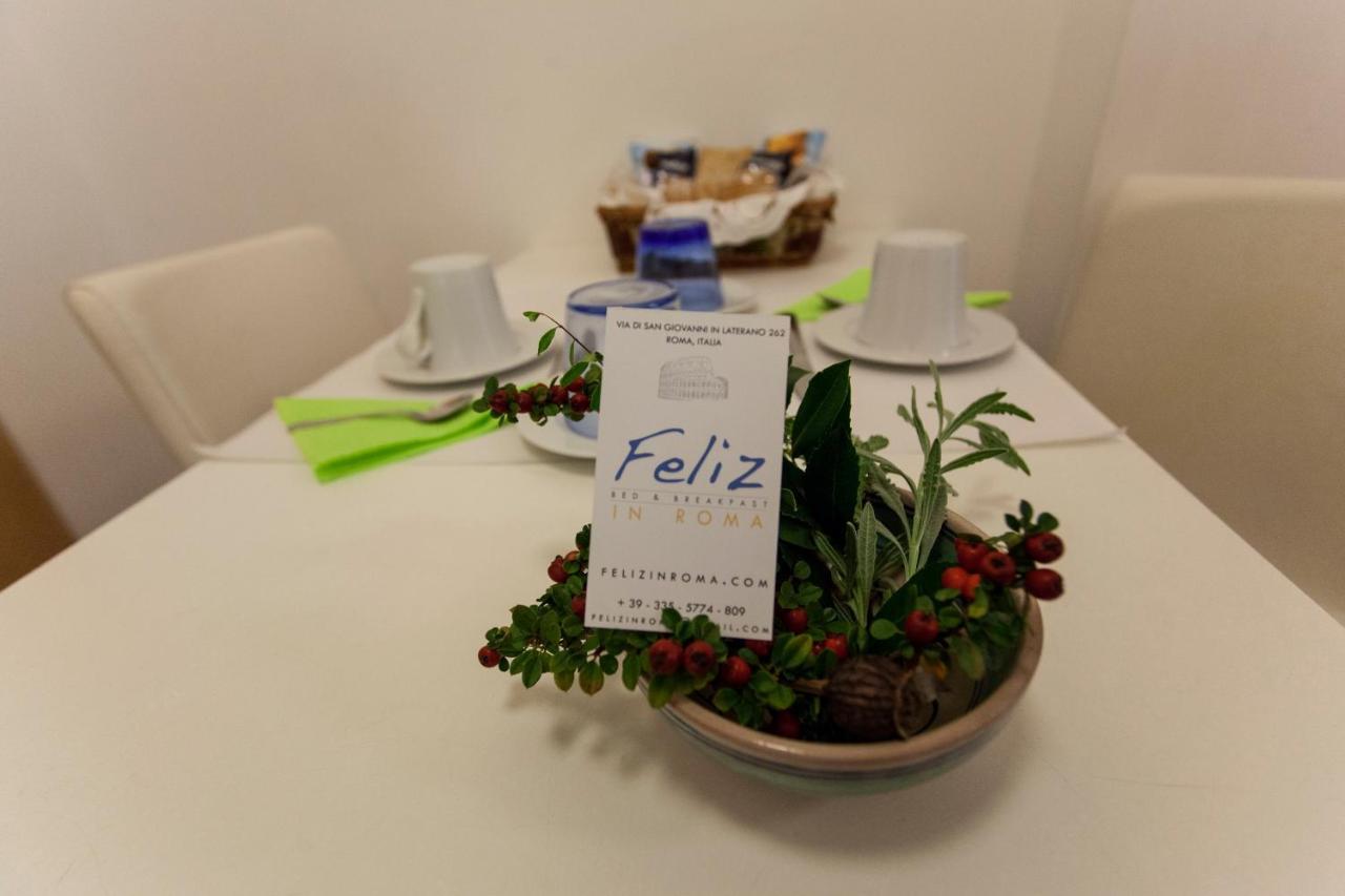 Feliz In Roma B&B Bagian luar foto